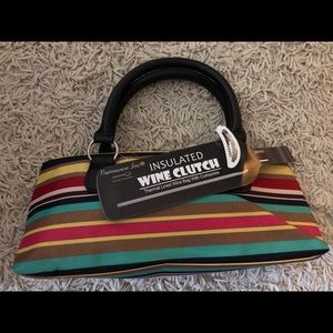 NWT- Insulated Wine Clutch